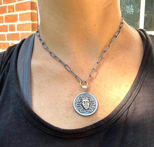 Medusa pendant