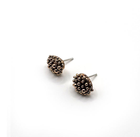Bronze Bubble Studs