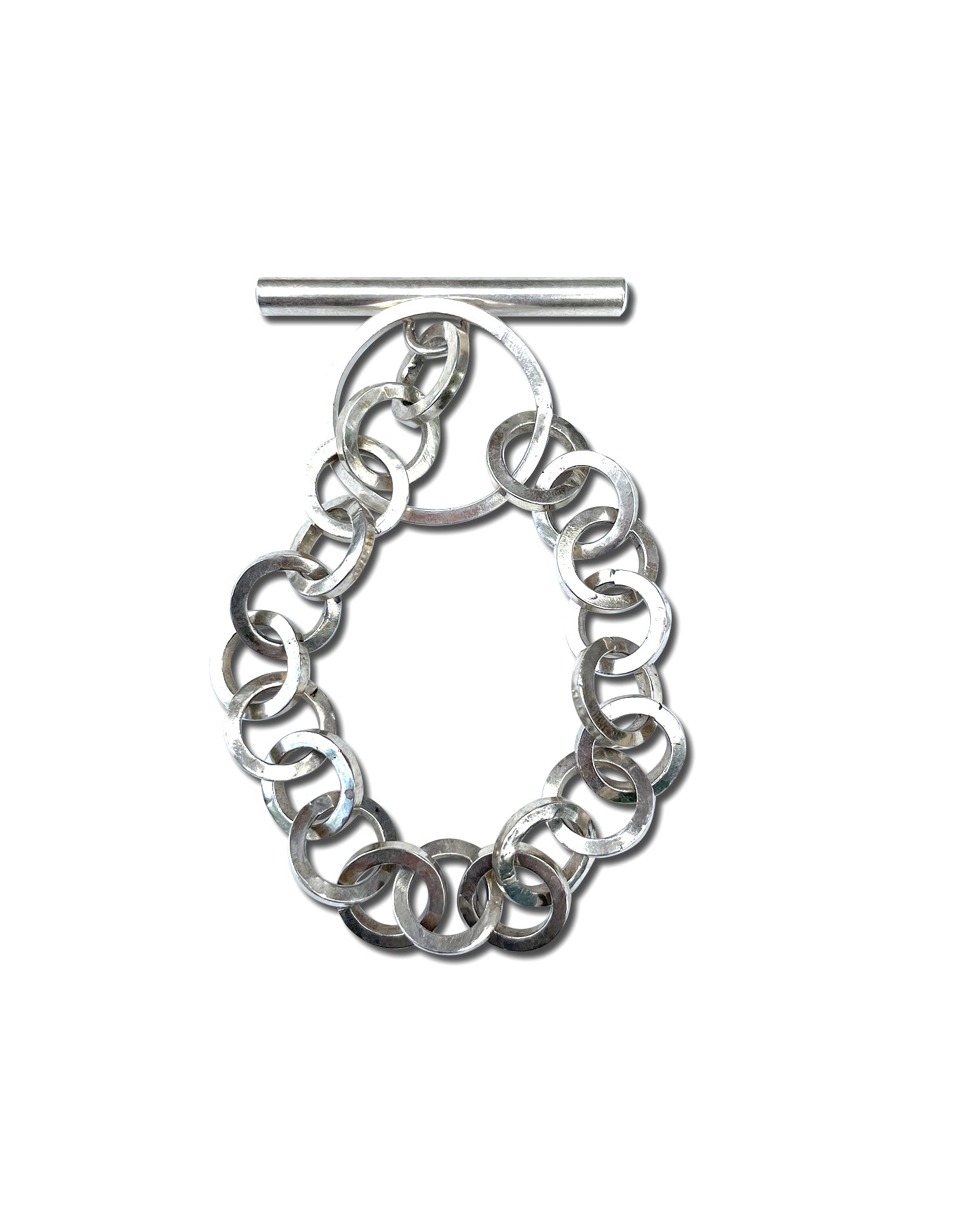 Chunky Sterling Silver Bracelet