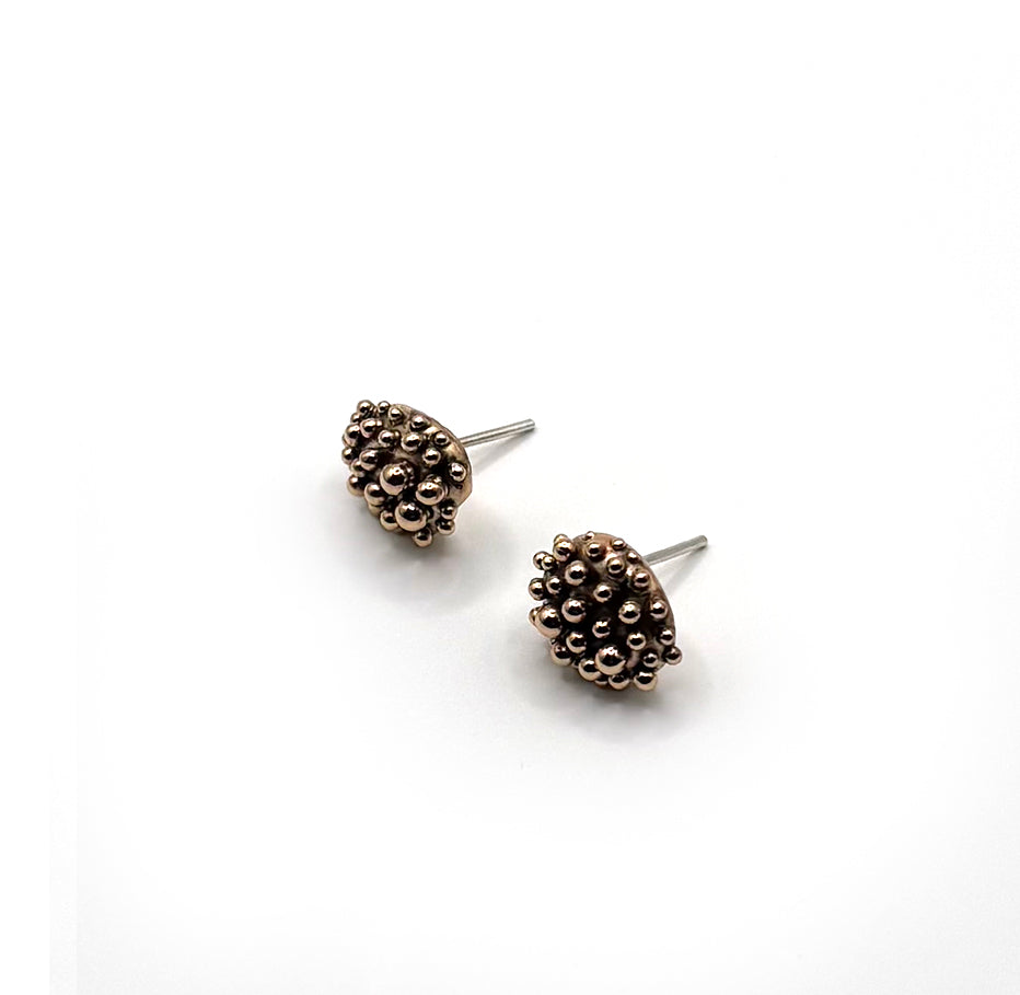 Bronze Bubble Studs