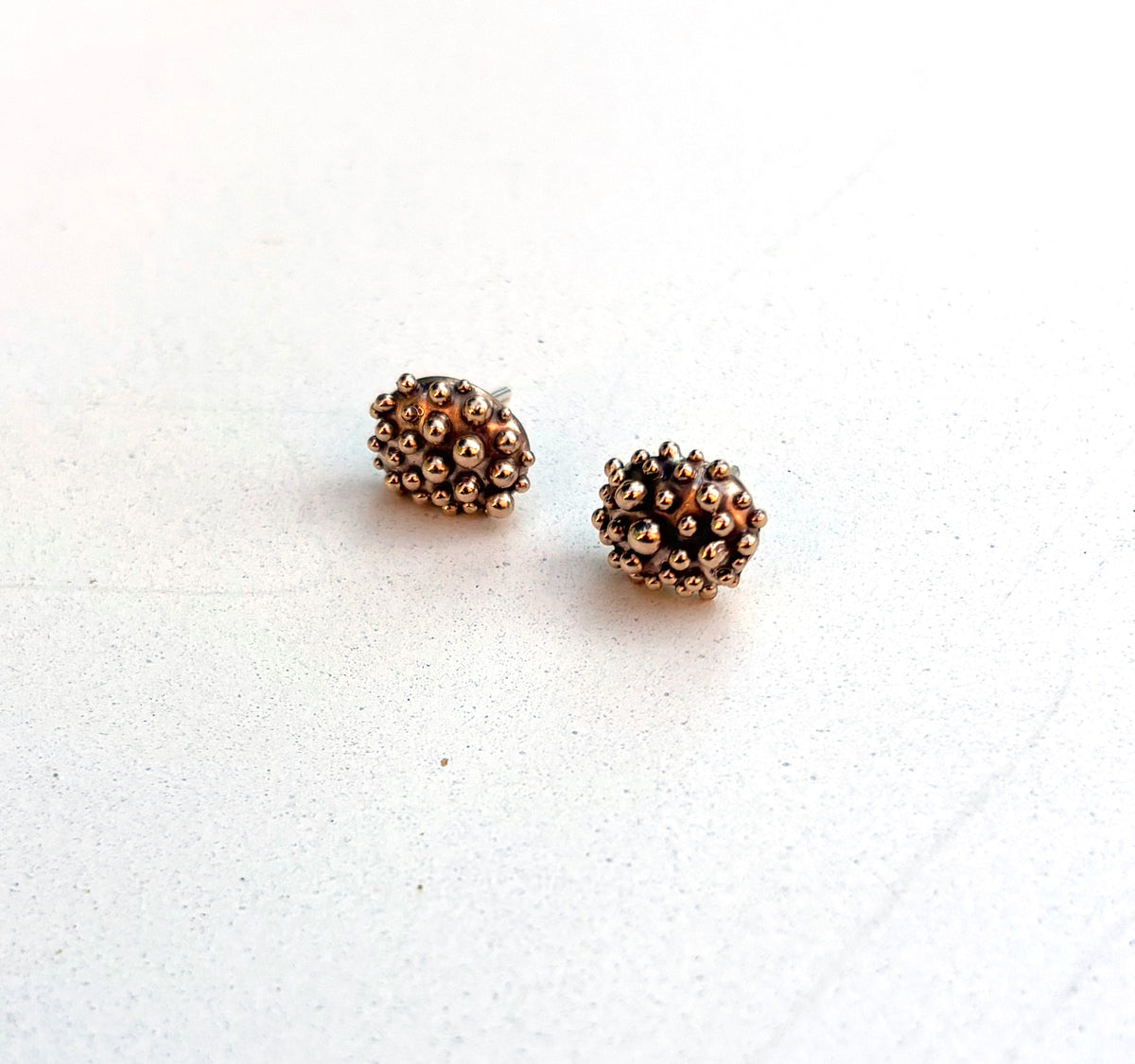 Bronze Bubble Studs