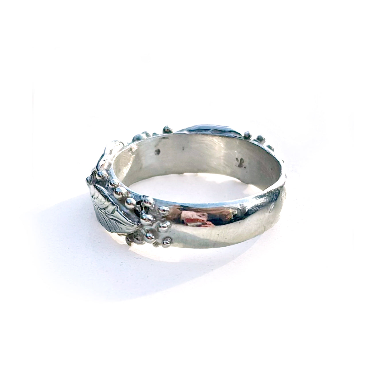 leaf band ring