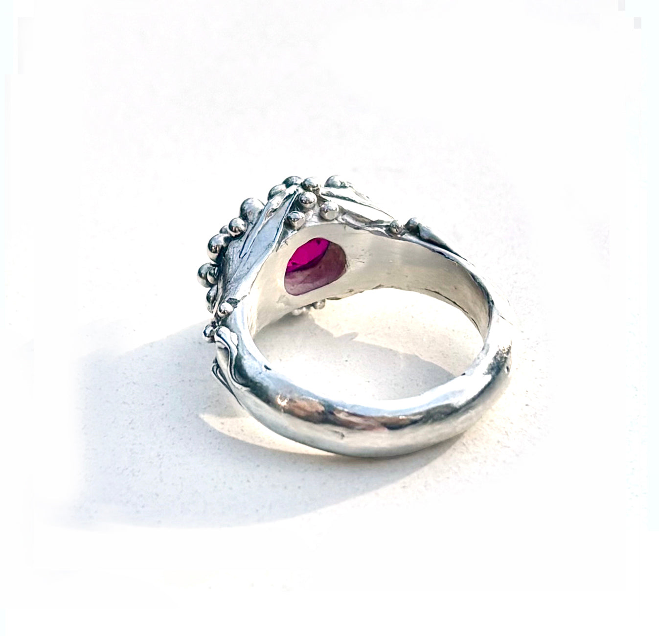 Ruby Flytrap Ring