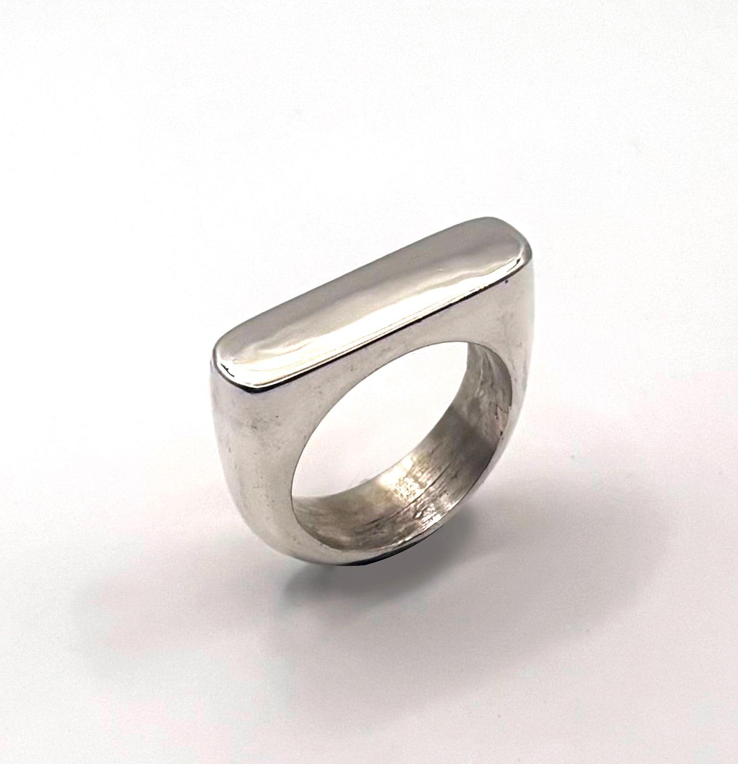 Silver Bar Ring