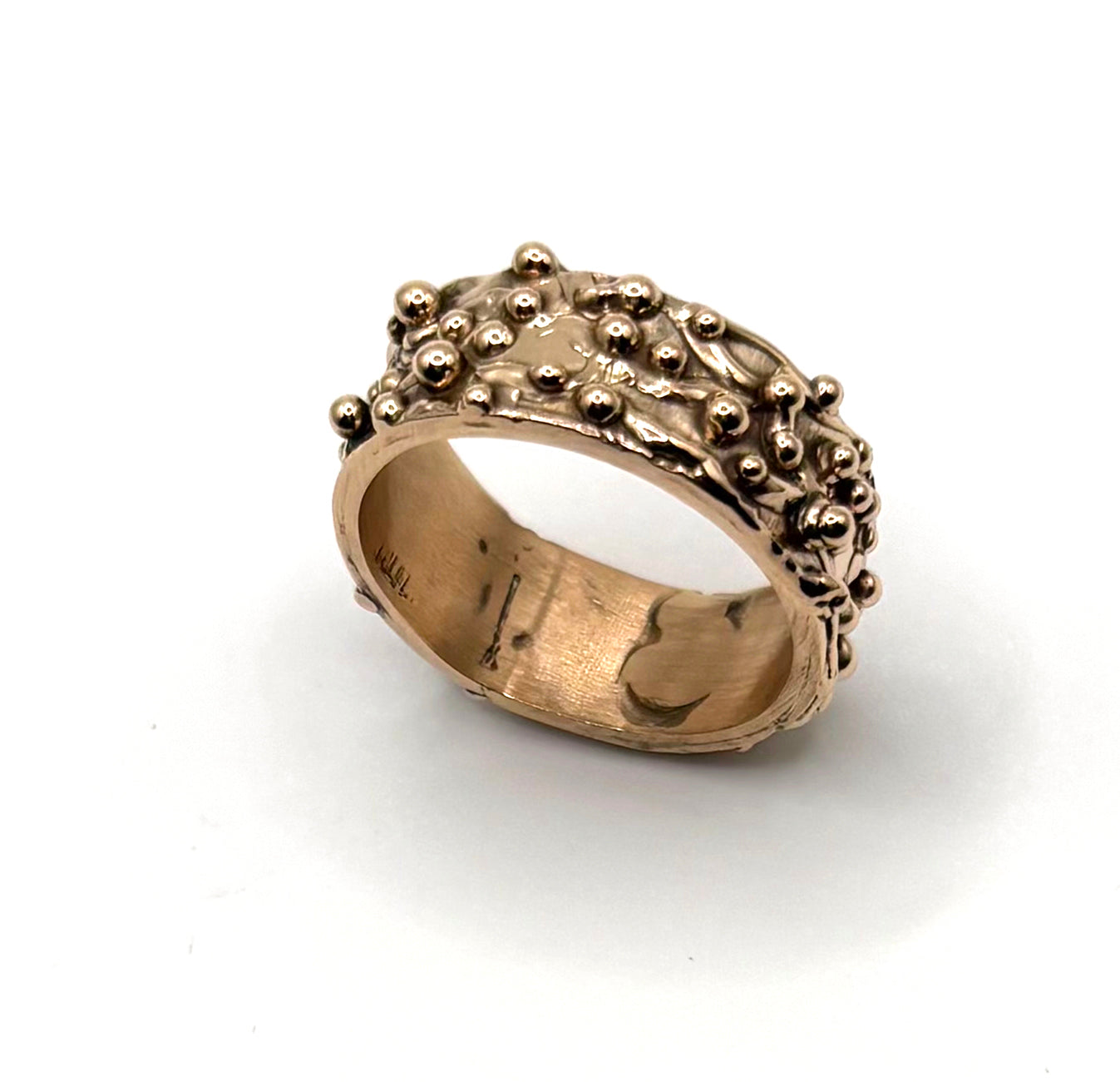Bronze Bubbles and Vines Band