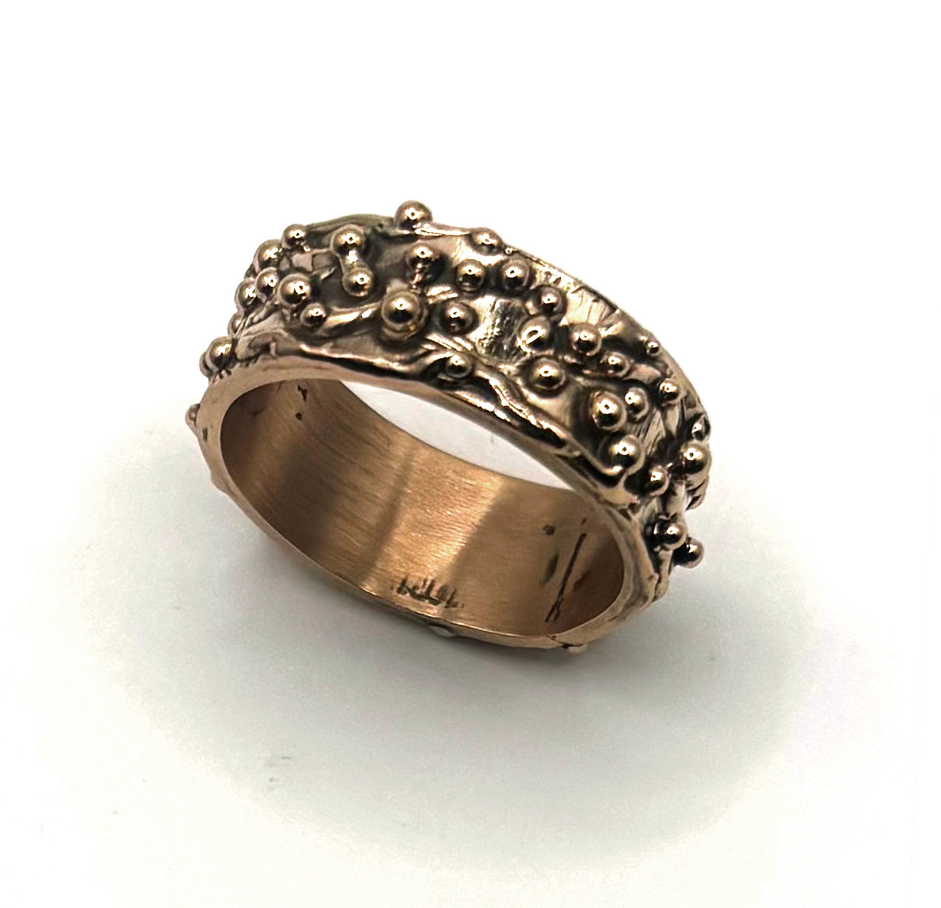 Bronze Bubbles and Vines Band