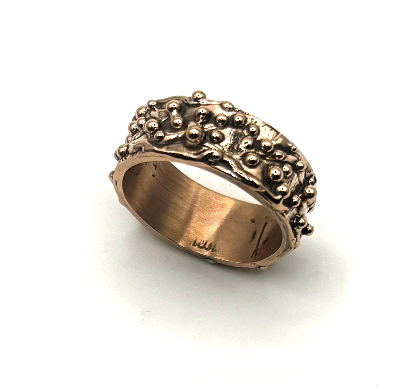Bronze Bubbles and Vines Band